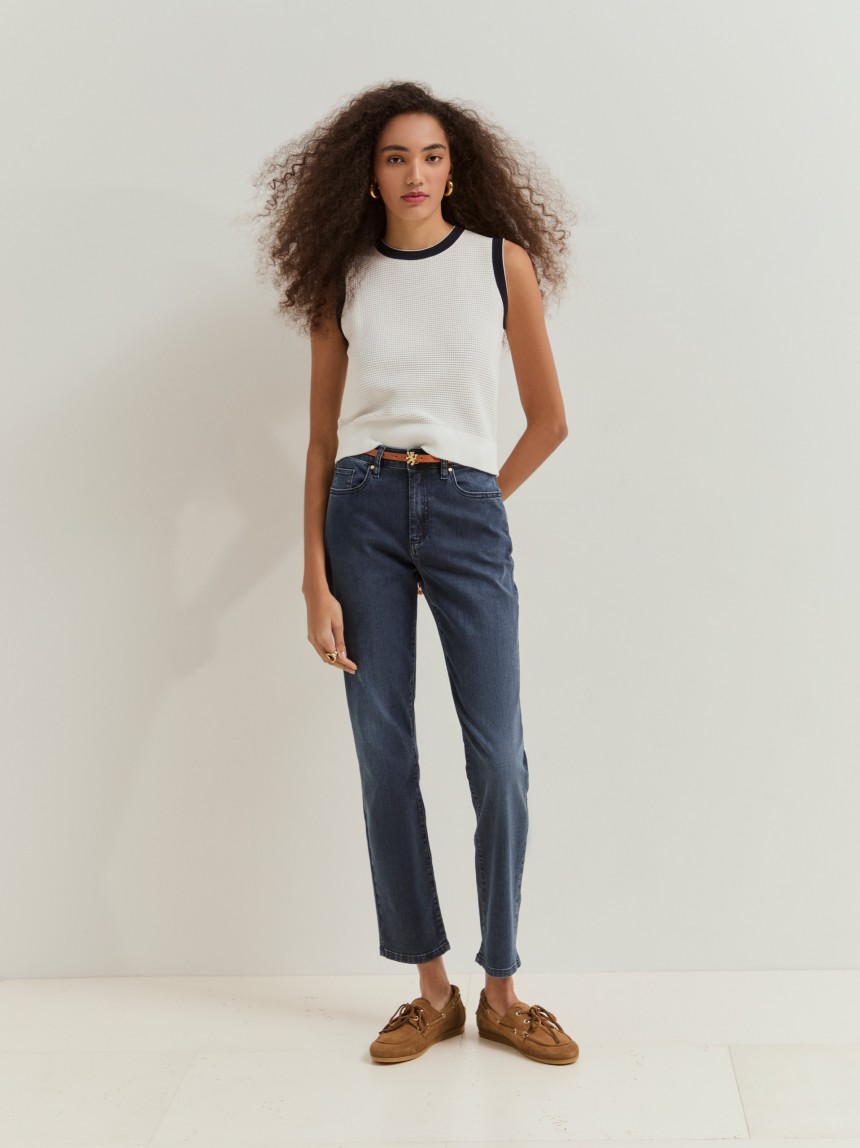Cropped jeans