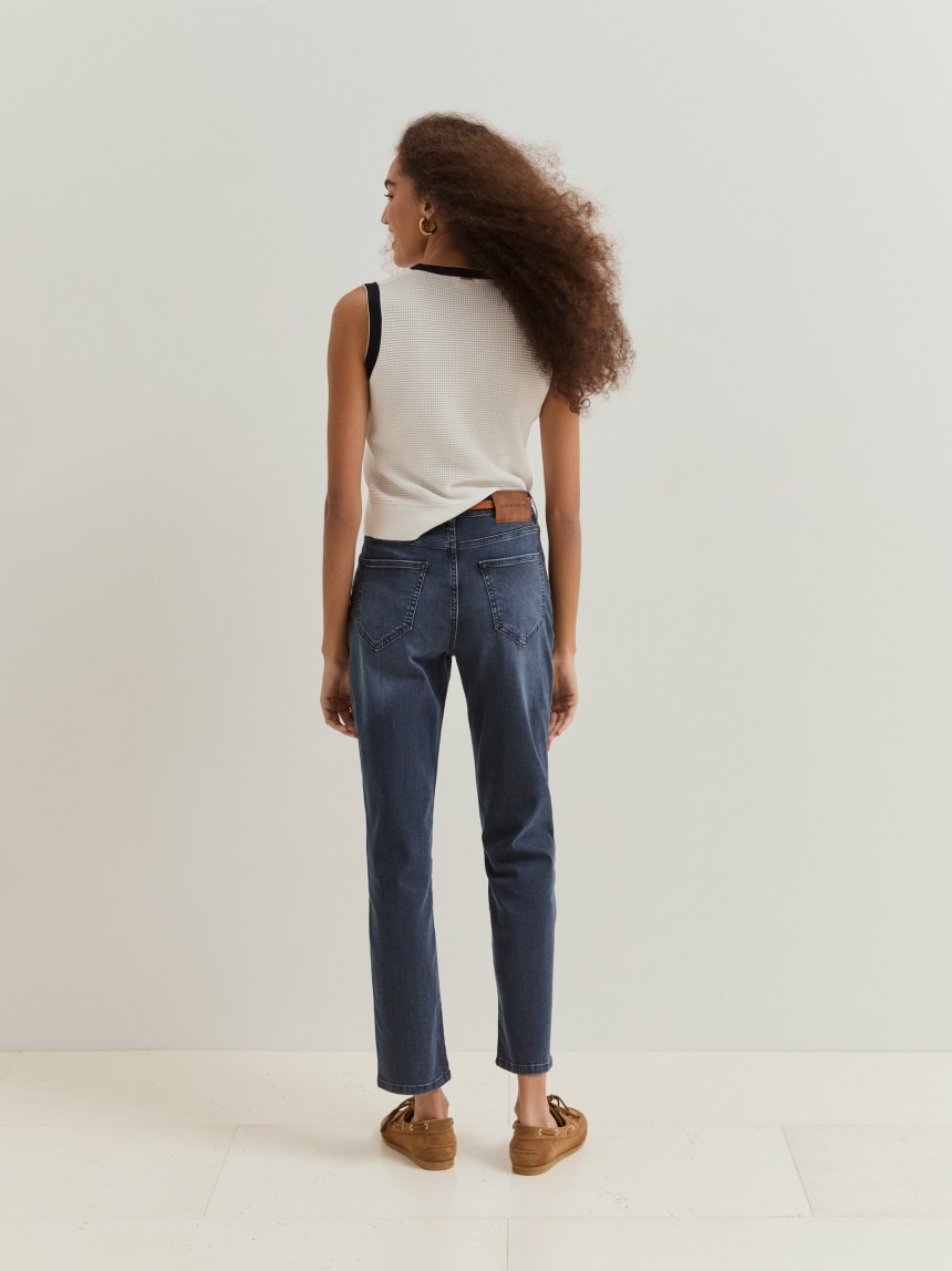 Cropped jeans