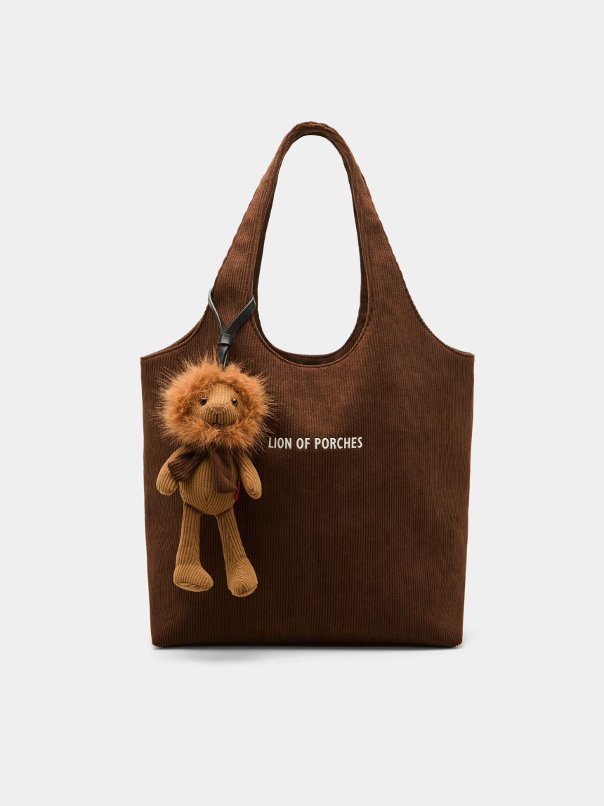 Corduroy tote bag