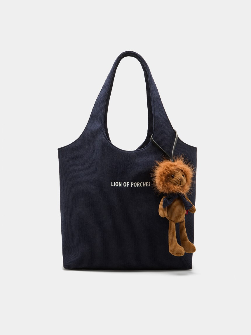 Corduroy tote bag