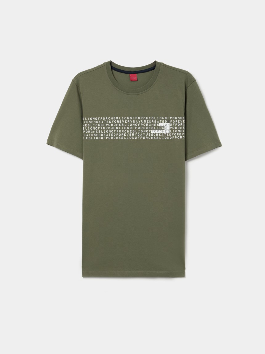 T-shirt em algod�o