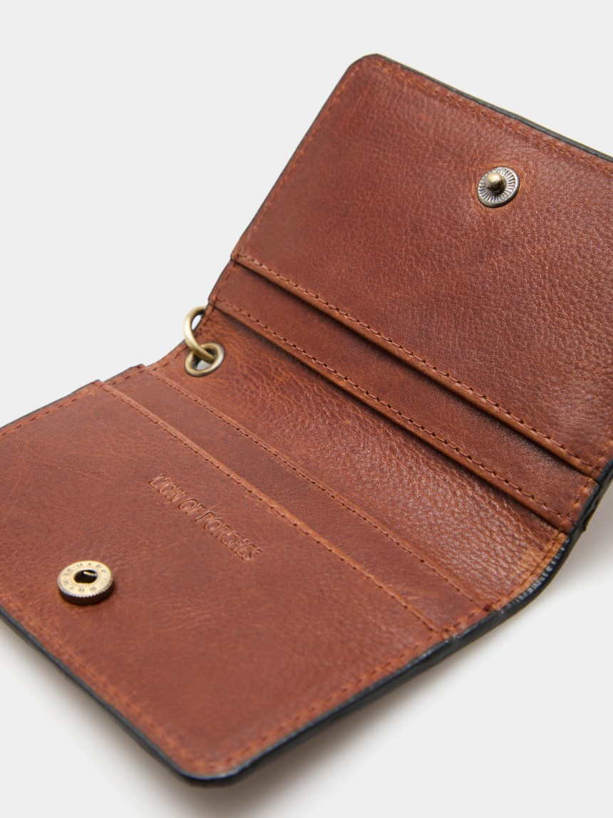 Leather card holder