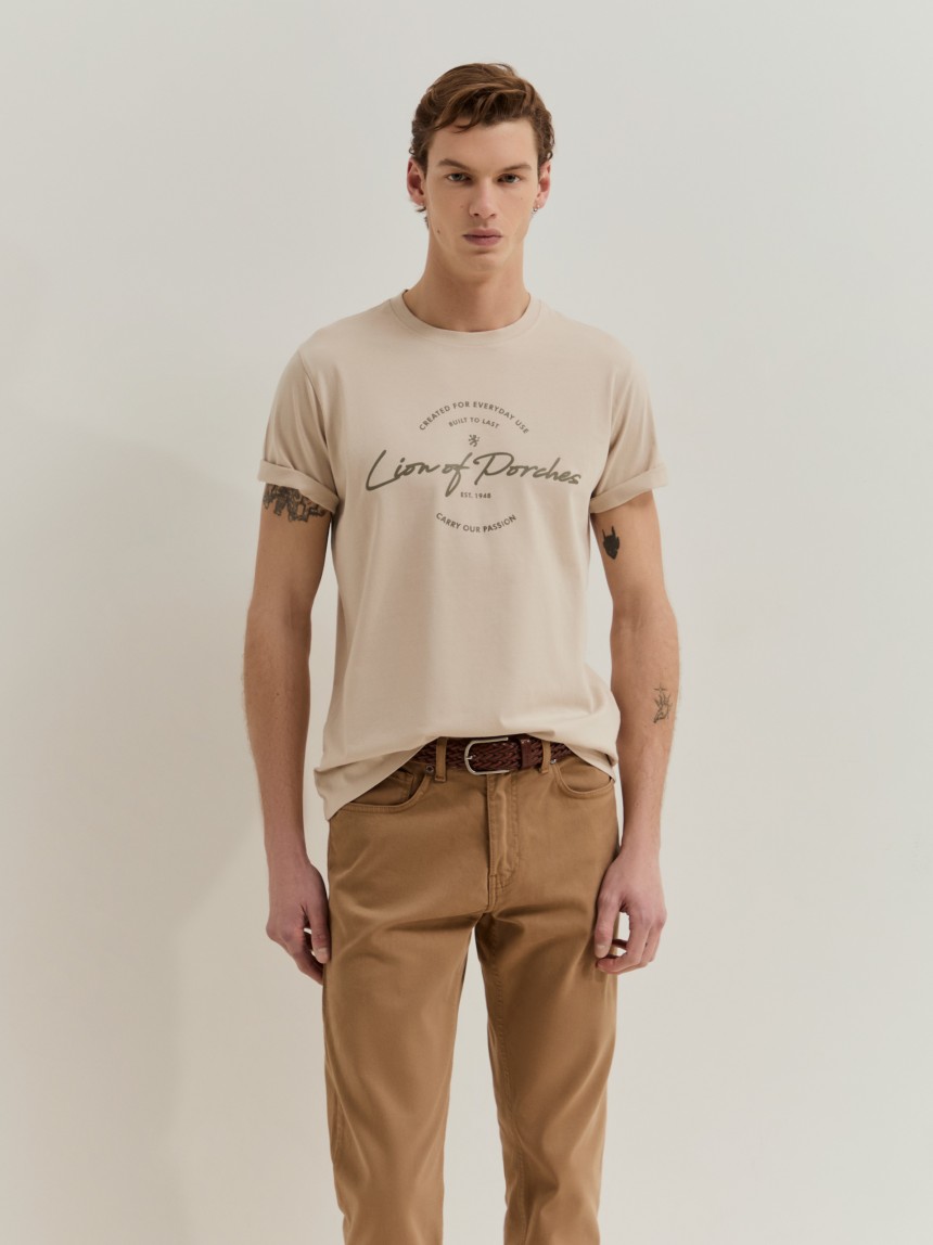 T-shirt em algod�o
