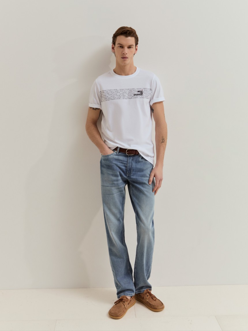 T-shirt em algod�o