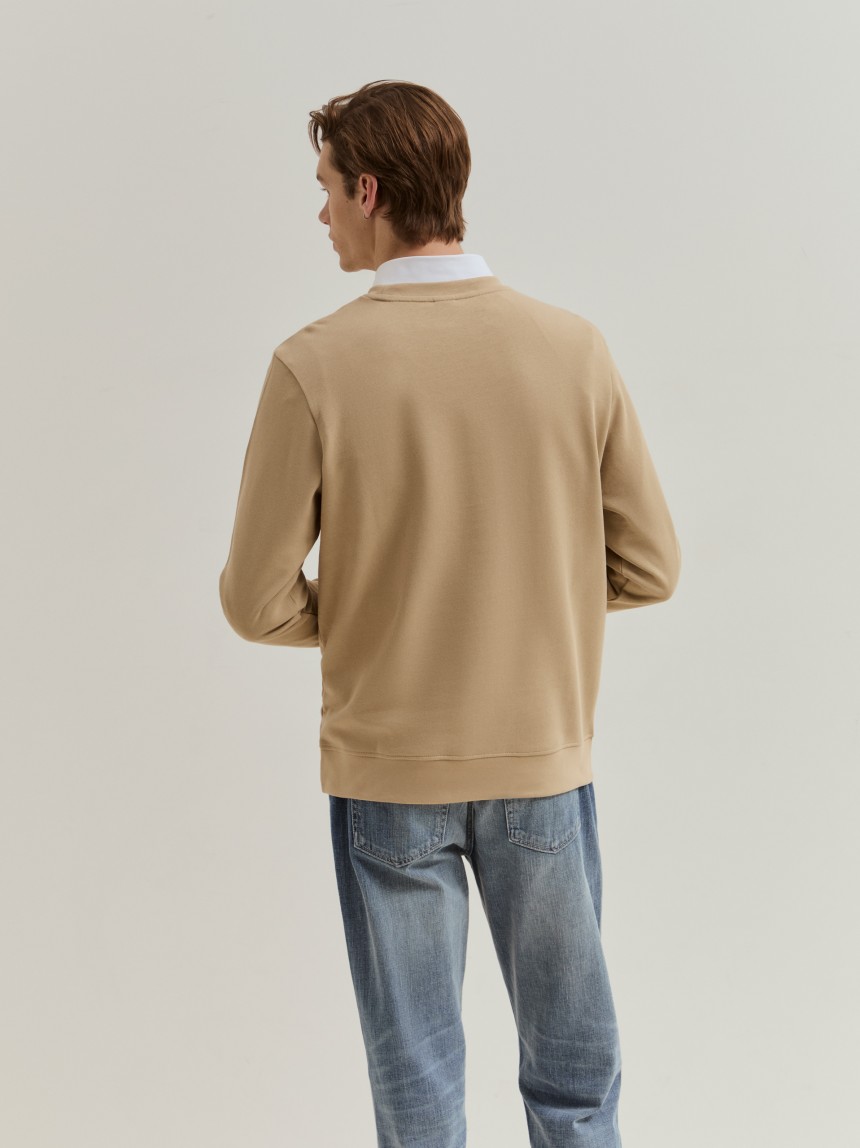 Sweatshirt em algod�o