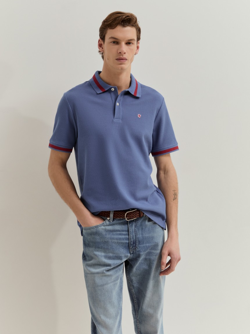 Polo de manga corta