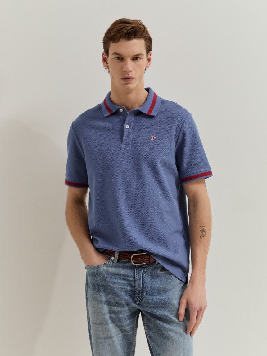 Polo de manga corta