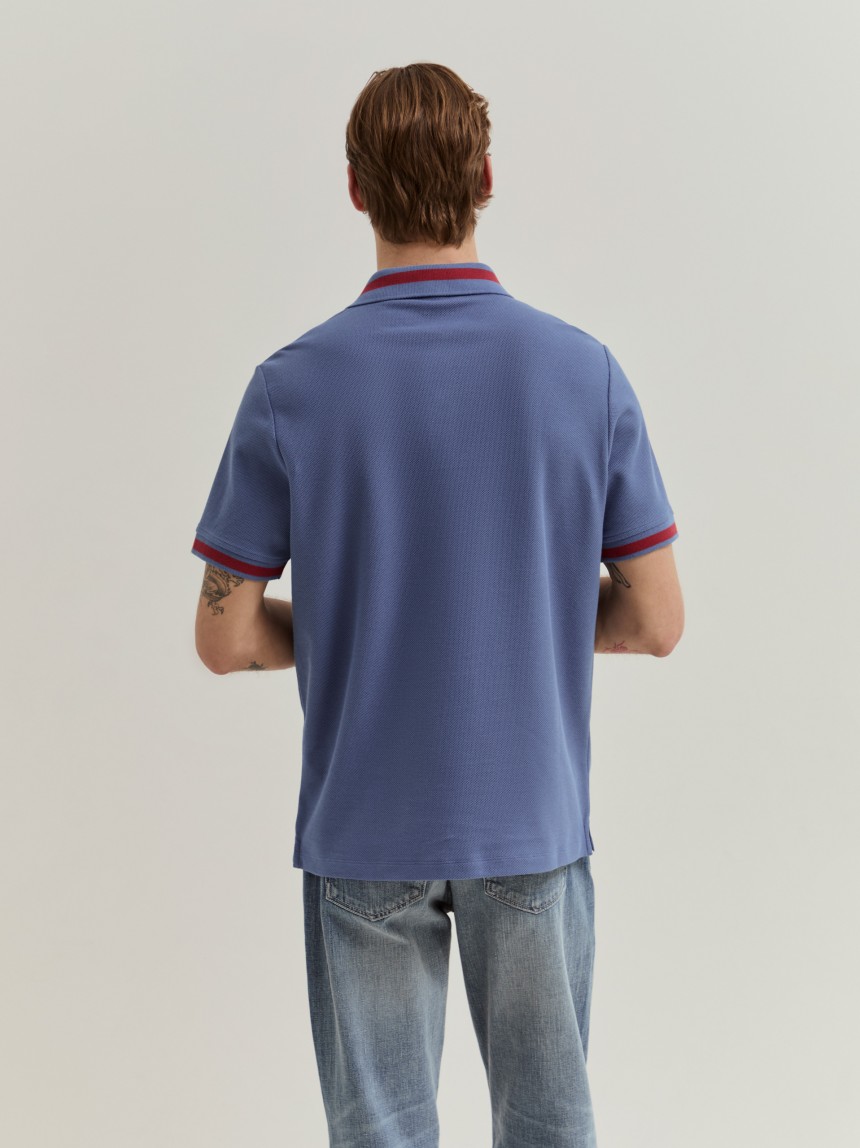 Polo de manga corta