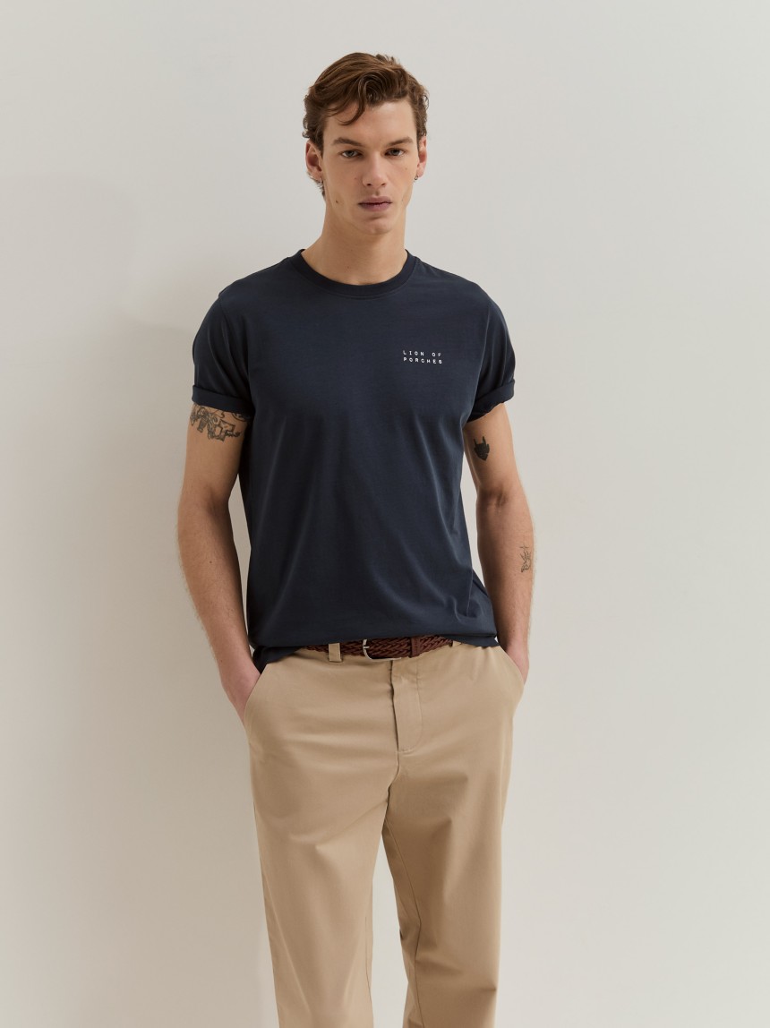 Calças chino regular fit