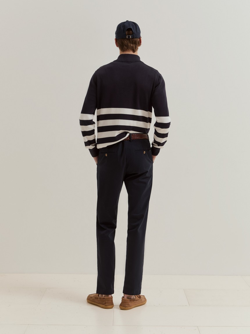 Slim fit chino trousers