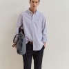 Camisa de algod�n a rayas
