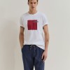 T-shirt em algod�o