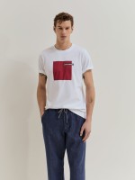 T-shirt em algod�o