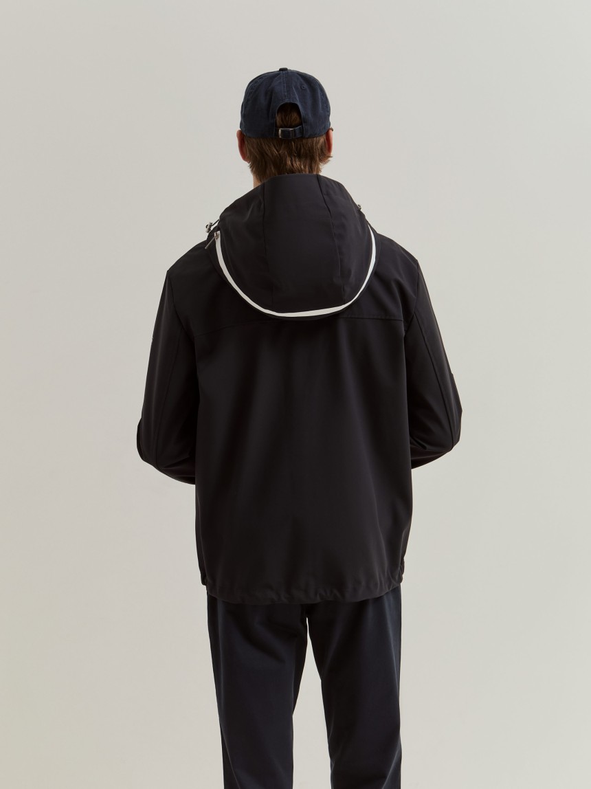 Jacket in technical fabric