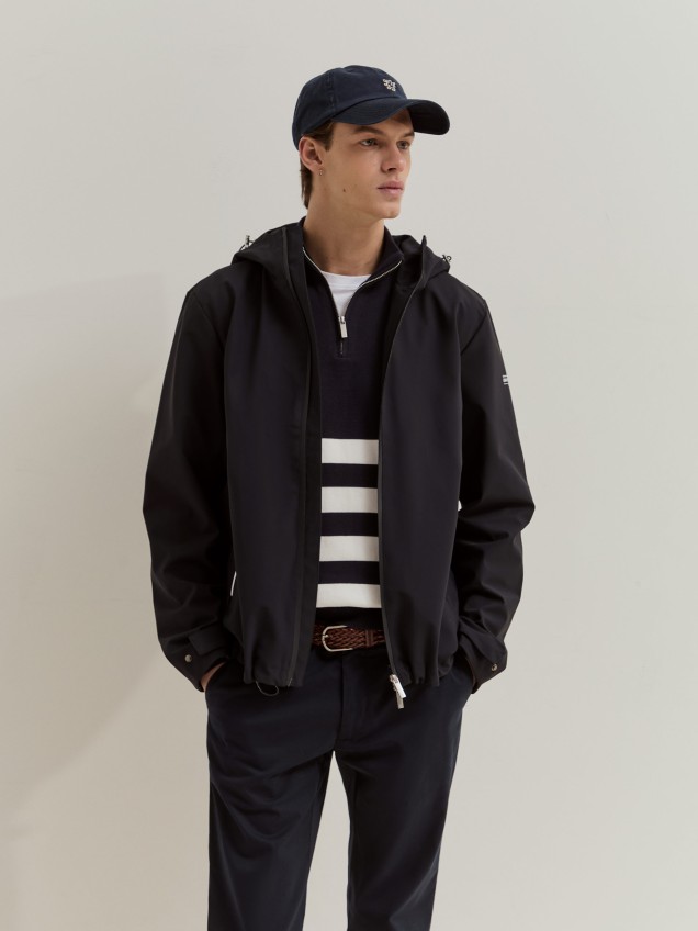 Jacket in technical fabric