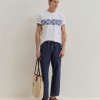 T-shirt em algod�o