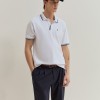 Polo regular fit em piqu�