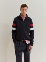 Sweatshirt com riscas
