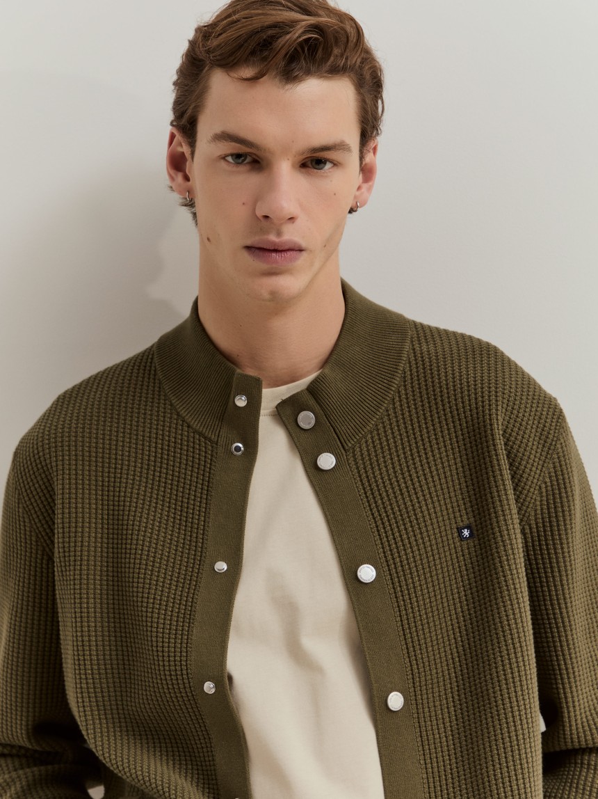 Knit cardigan