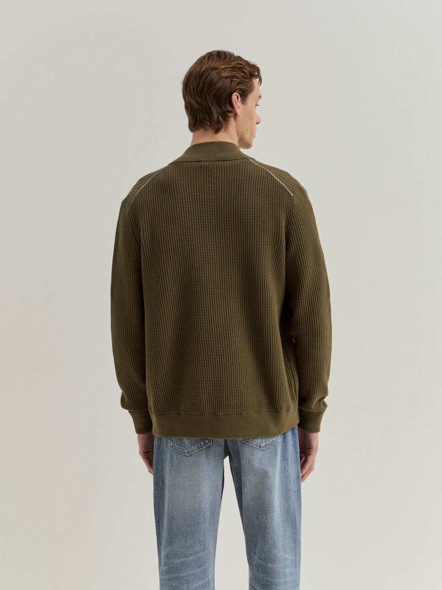 Knit cardigan