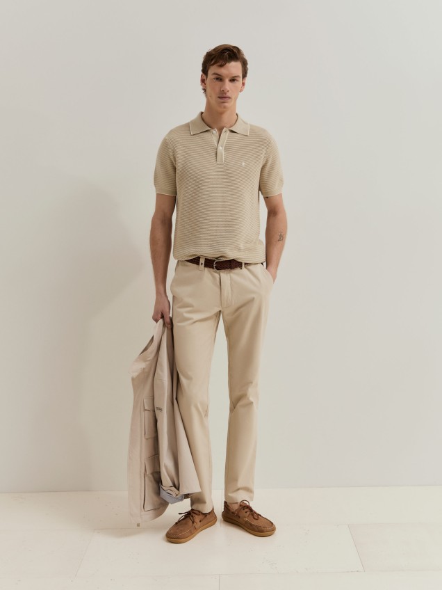 Slim fit chino trousers