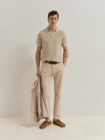 Slim fit chino trousers