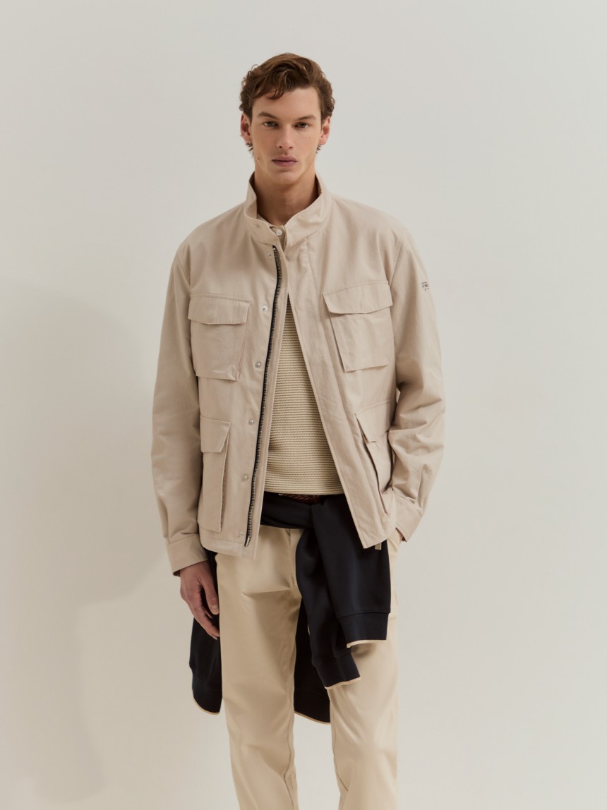 Jacket with pockets