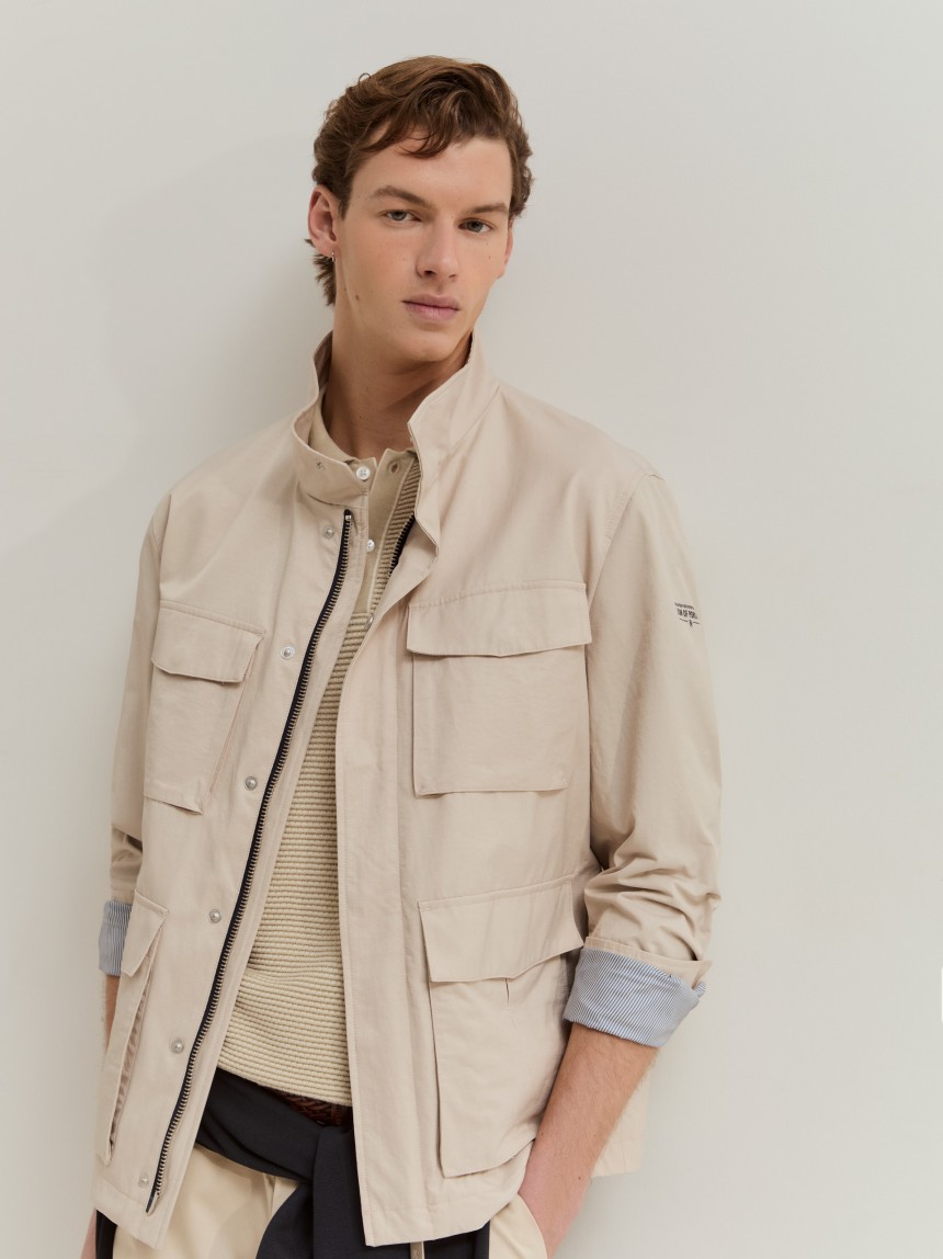 Jacket with pockets