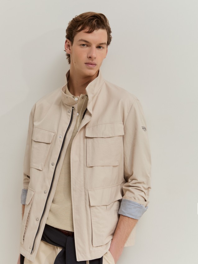 Jacket with pockets