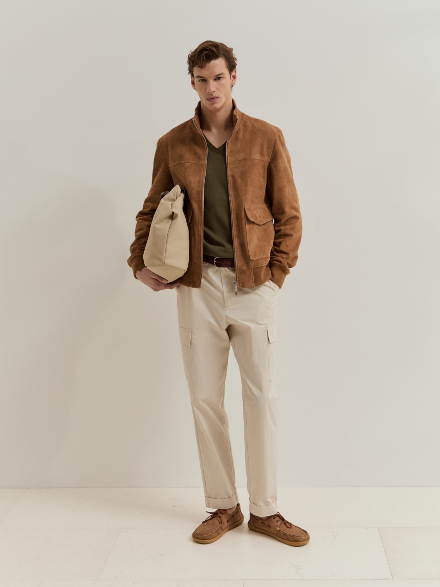 Suede jacket
