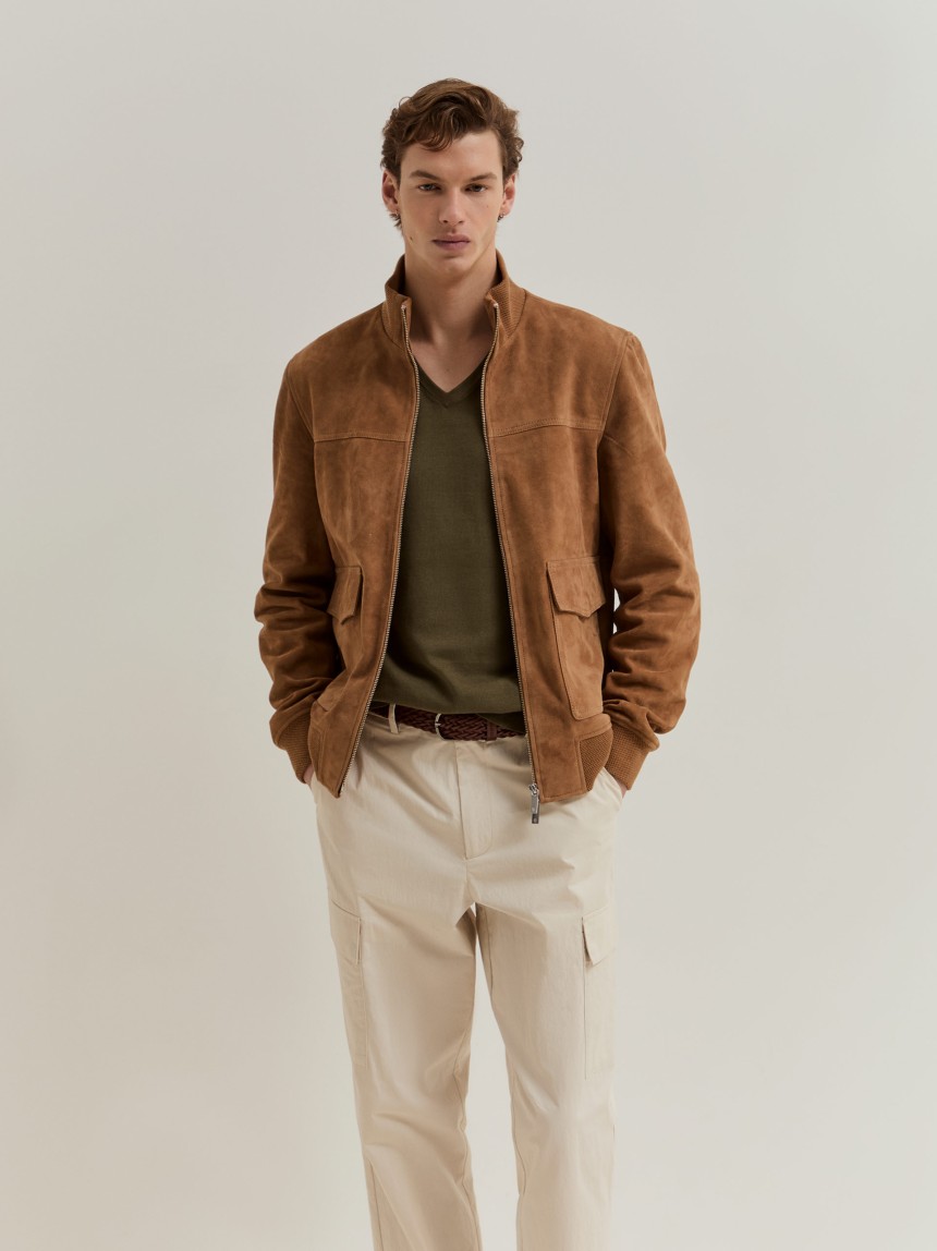 Suede jacket