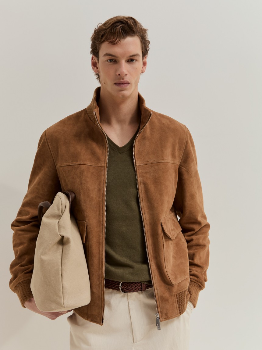 Suede jacket