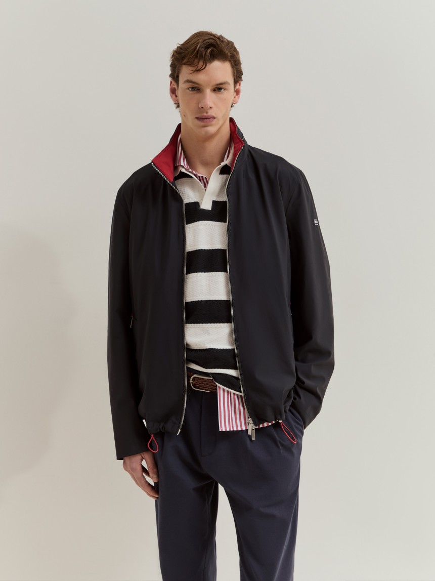 Jacket in technical fabric