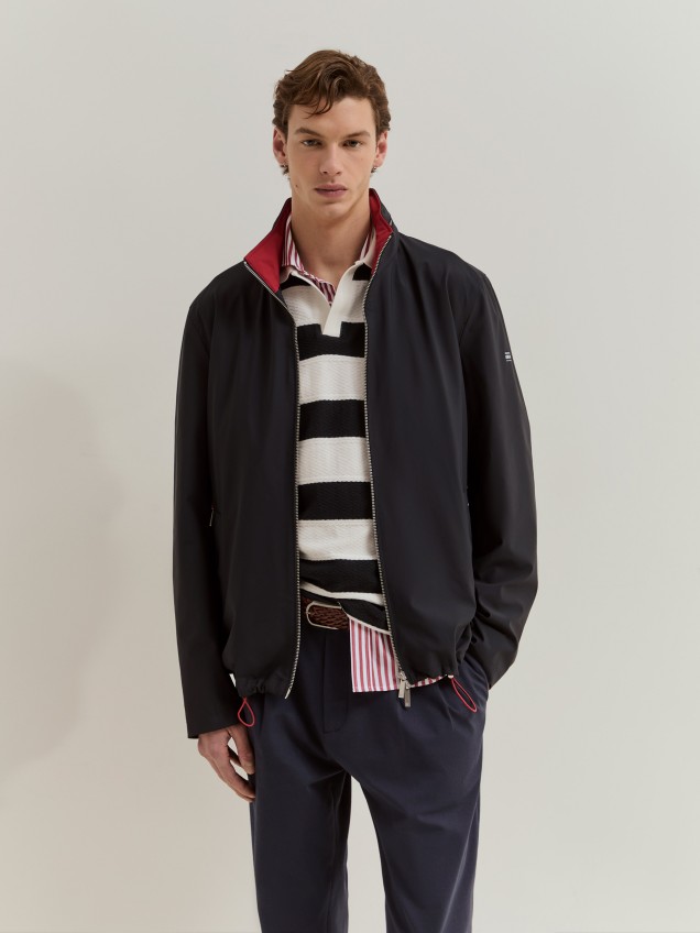 Jacket in technical fabric