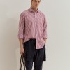 Camisa regular fit �s riscas em algod�o
