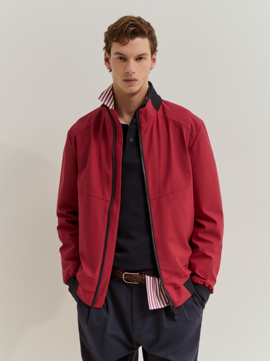 Technical fabric jacket