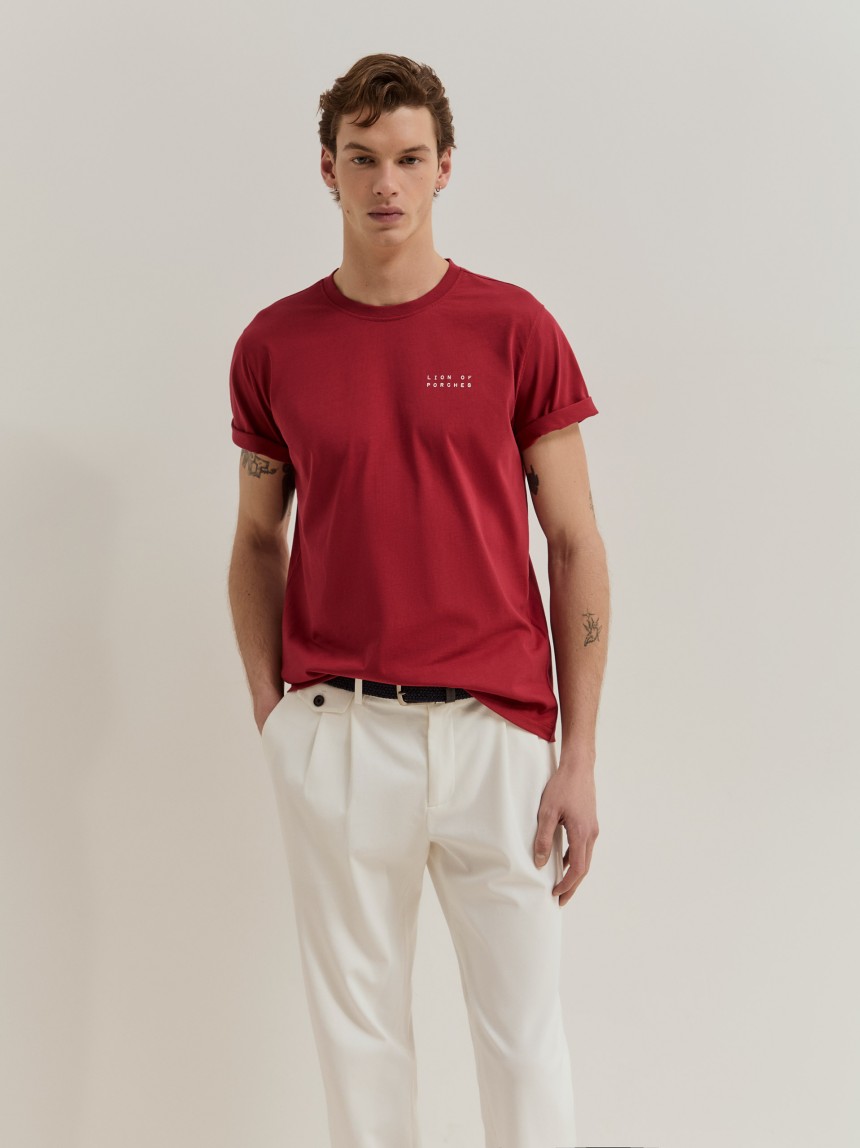 T-shirt em algod�o