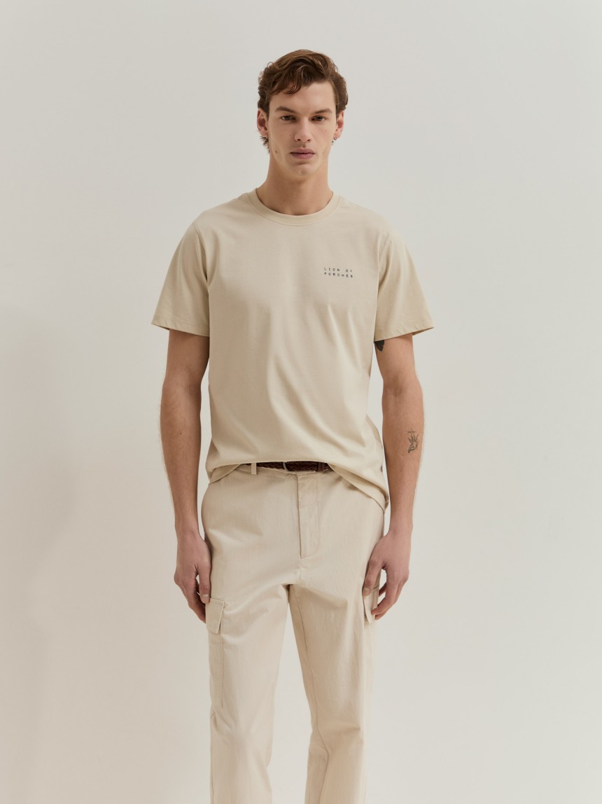 T-shirt em algod�o