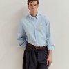 Camisa slim fit de algod�o