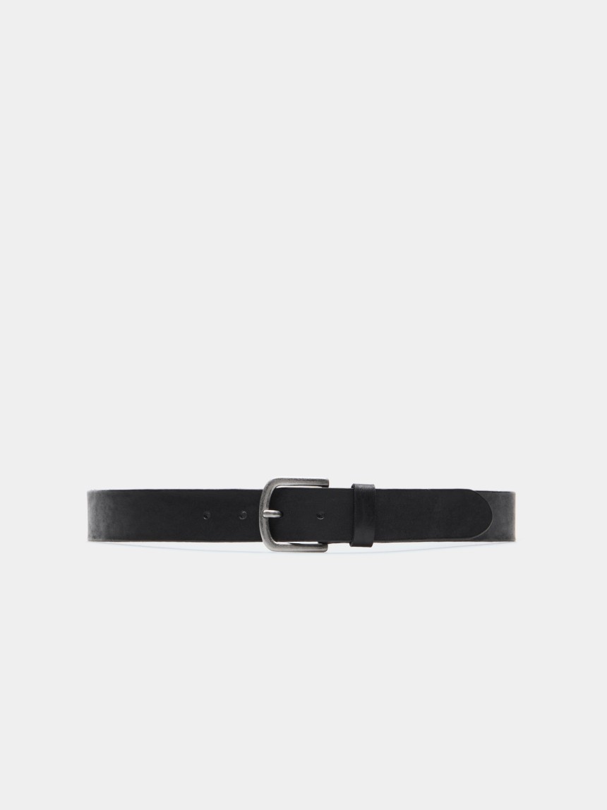 Classic leather belt