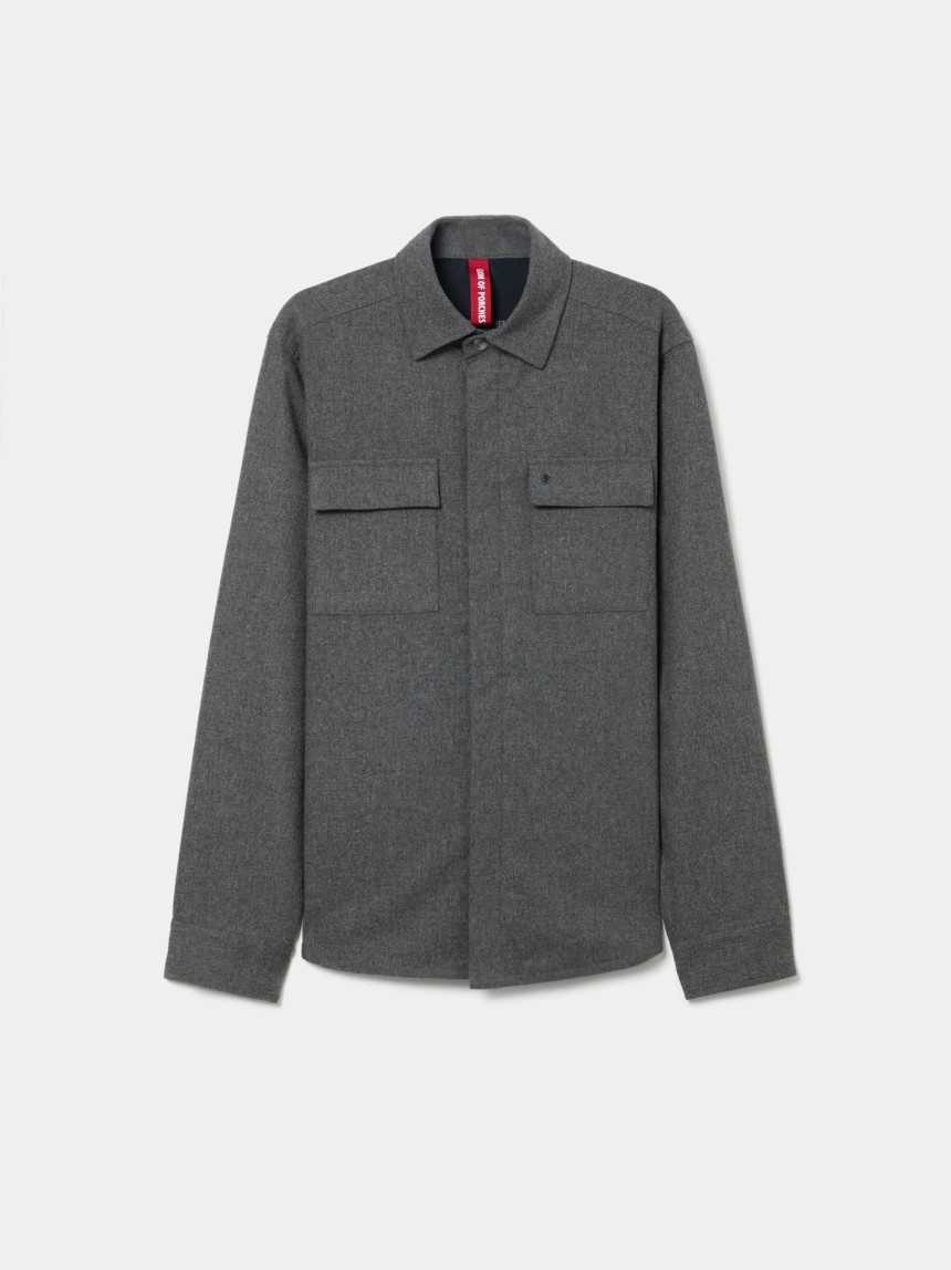 Overshirt with pockets