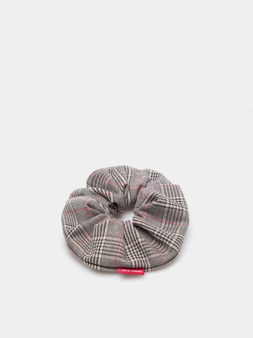 Tartan hair tie