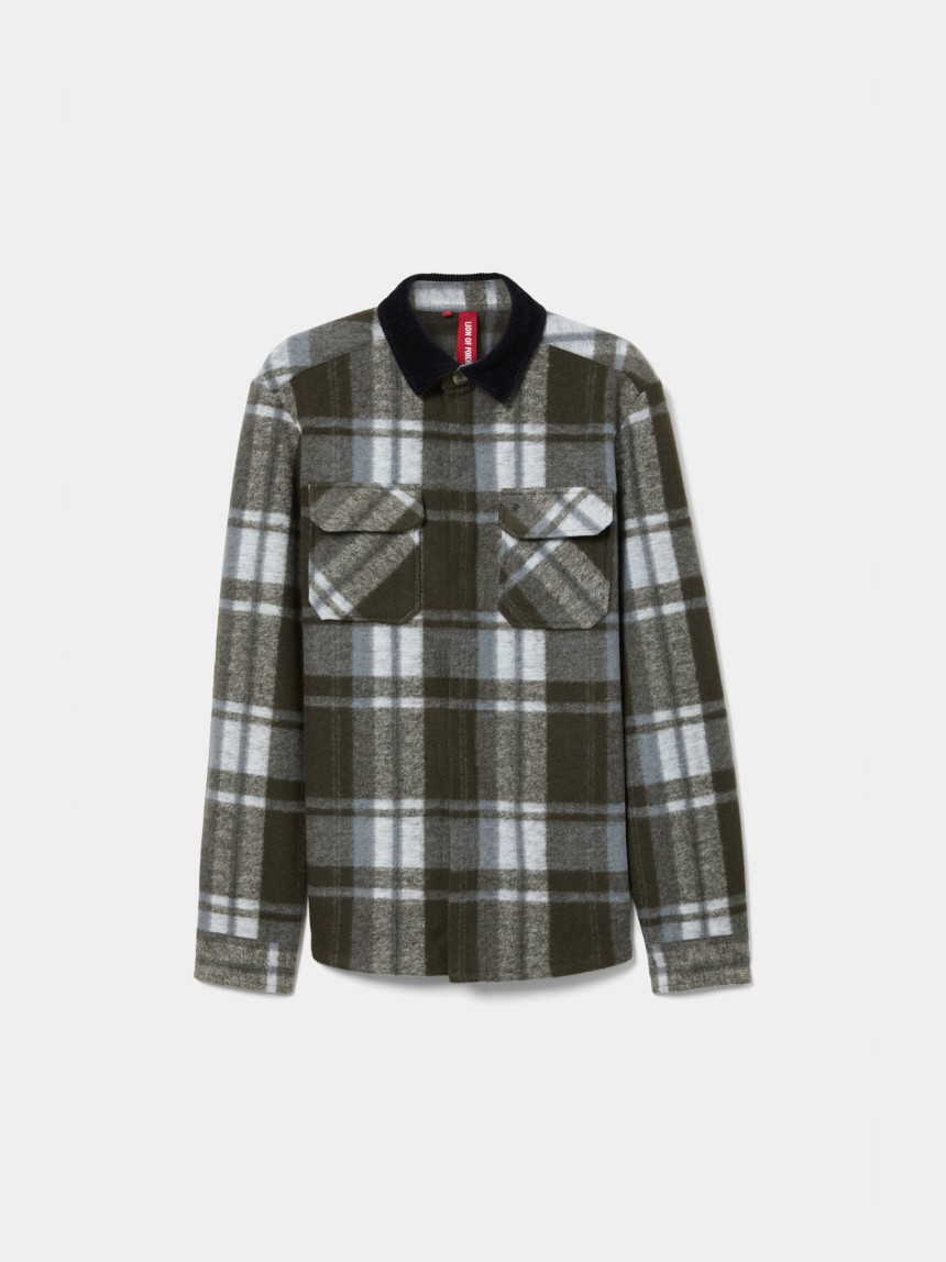Camisa de franela a cuadros