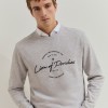 Sweatshirt em algod�o
