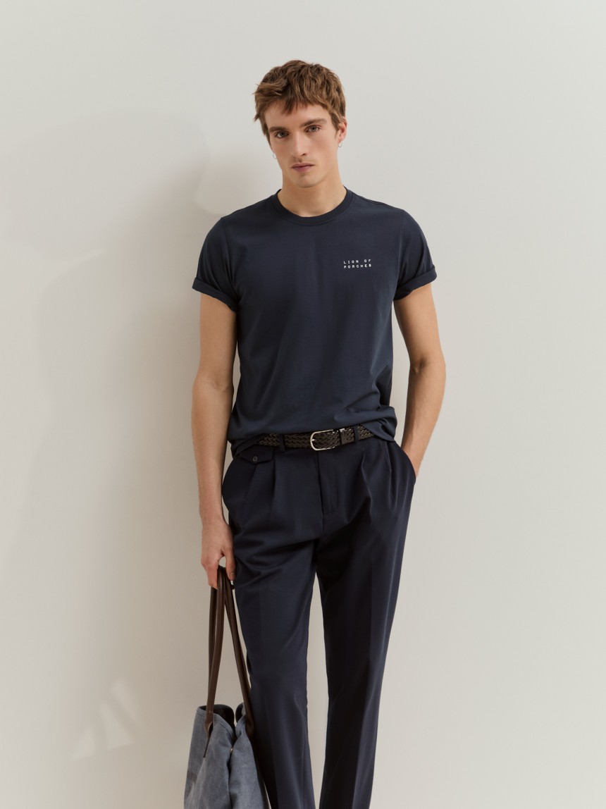 T-shirt em algod�o