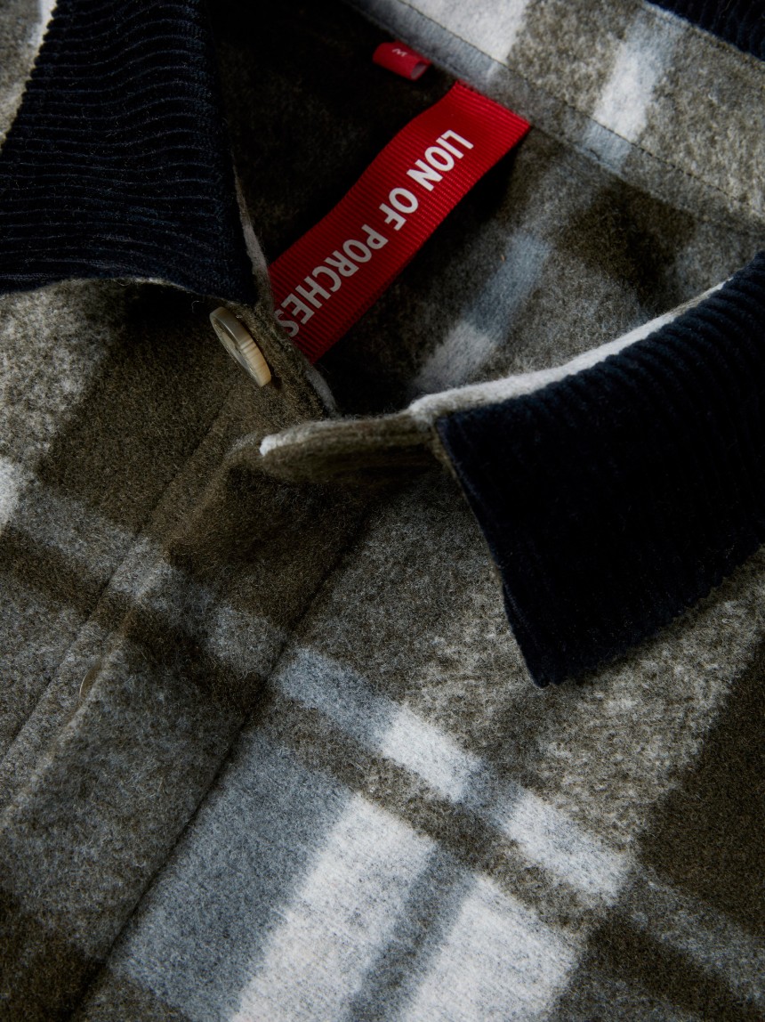Camisa de franela a cuadros