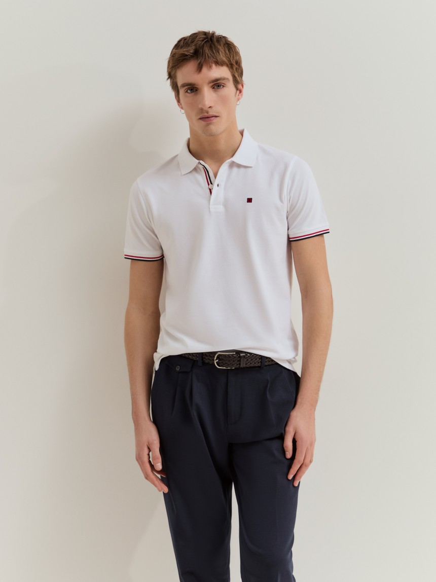 Polo piqu� slim fit