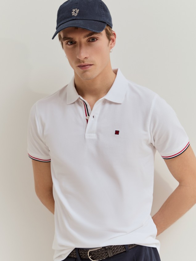 Polo piqu� slim fit