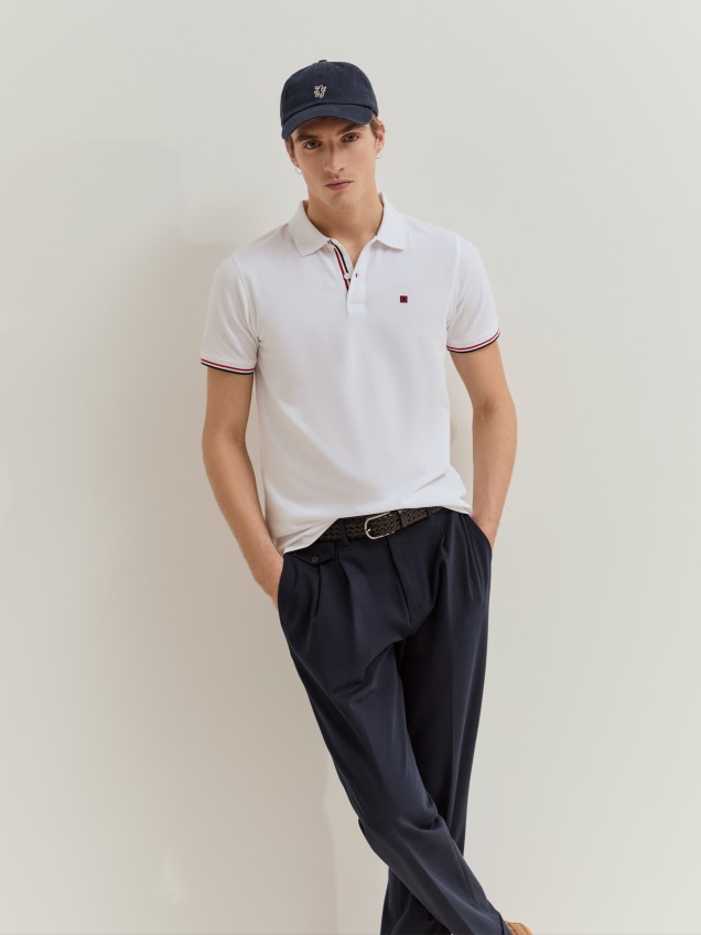Polo piqu� slim fit
