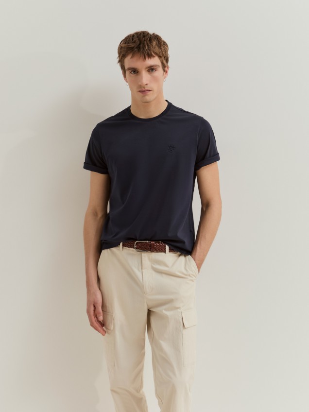 T-shirt em algod�o